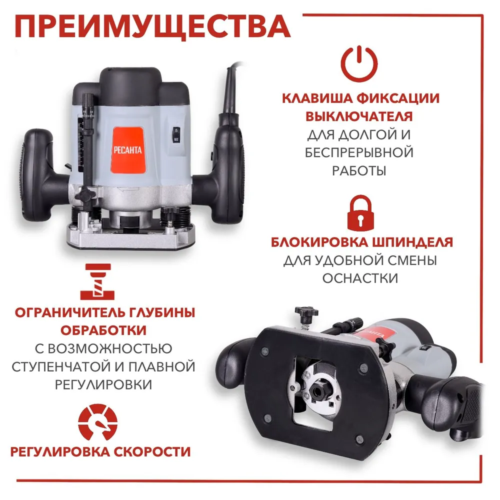 Фрезерная машина ФМ-1300Э Ресанта_1